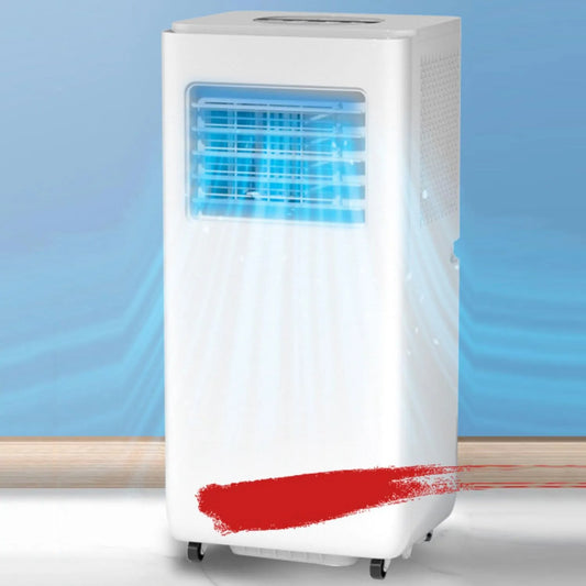 Generisch, Mobile klimaanlæg, Bærbar aircondition, Smart AC-enhed med ventilator & affugter, 24H timer, Hvid, 7000BTU