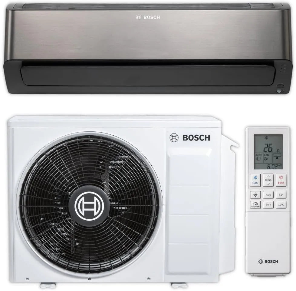Bosch, Split-klimaanlæg, Split Air Conditioning Complete Set, Hvid, 4 dB, 2, 5 kW