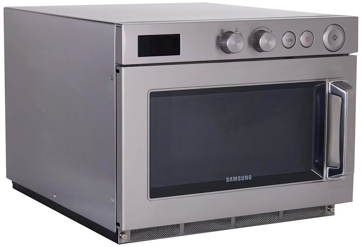 Saro MJ2651, Solo-mikrobølgeovne, SAMSUNG Mikrobølgeovn til catering - 26 L - 1500 W - 5 strømniveauer - rustfrit, Sølv, 26 L, 1500 W, 230 V
