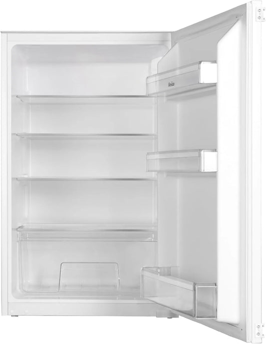Amica, Køle-/fryseskabe, bygning i køleskab 135 L 87, 1x54x54 cm EVKSS 353 900, Hvid, 135 L, 1x54x54 cm, 880 mm