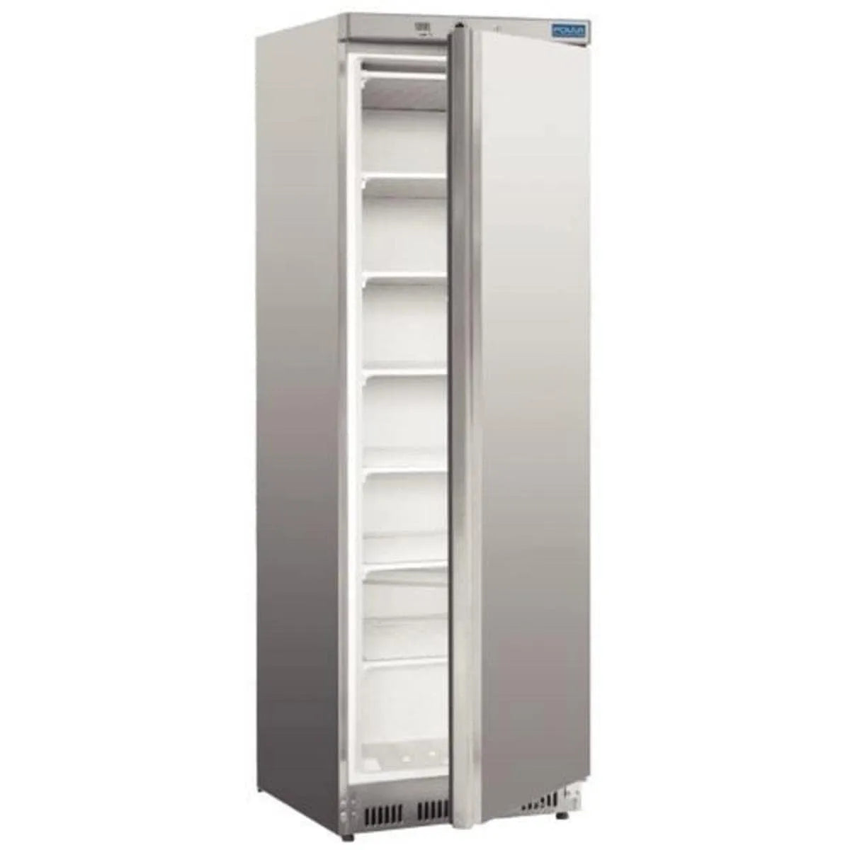 Polar CD083, Fryseskabe, køleskab C- Series 210W Fryser 365 liter, rustfrit stål, 25 ° C til -10 ° C, Sølv, 210W, 365 l, 60 mm, 258 l