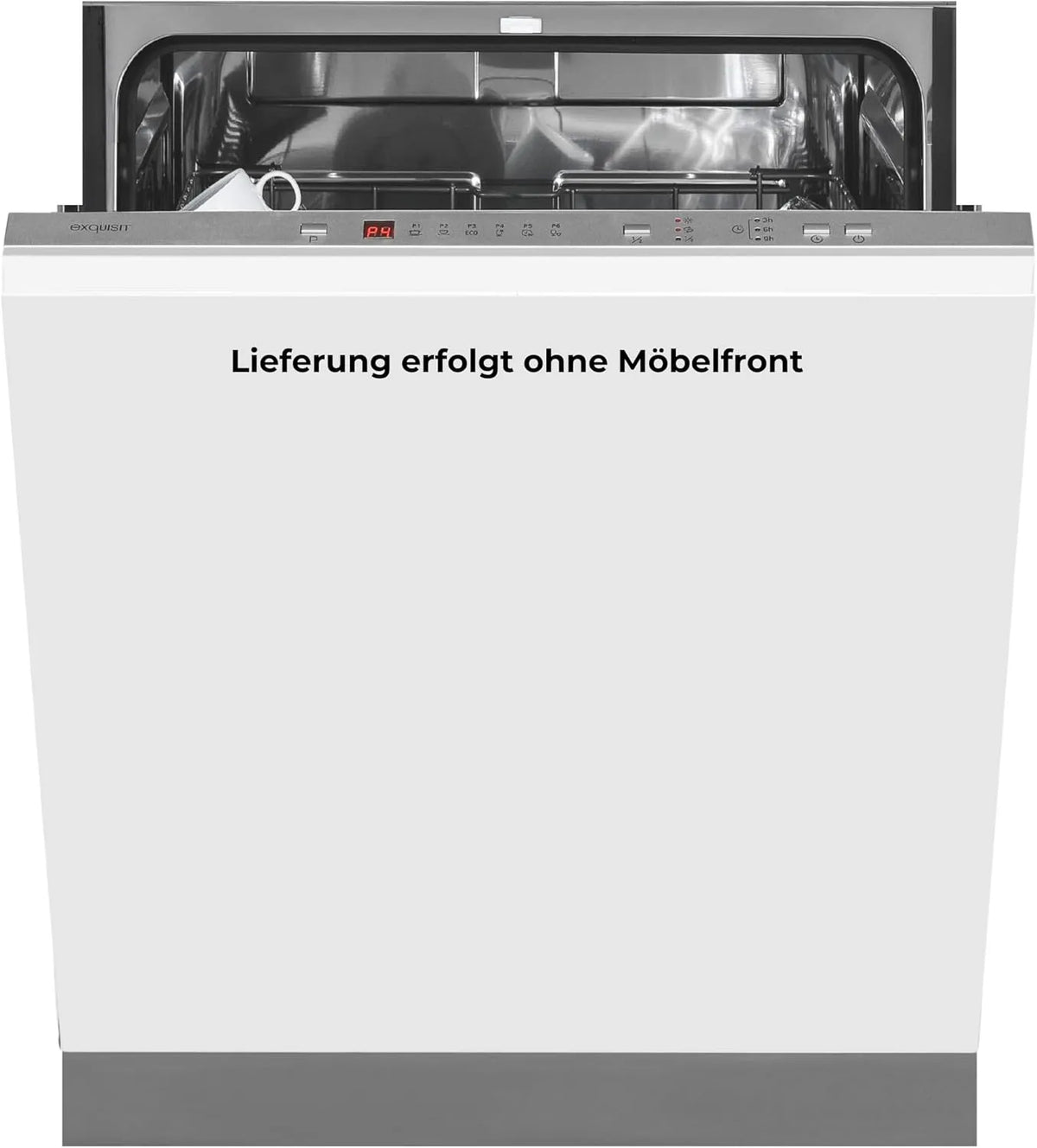 Exquisit EGSP56312-E-030E EGSP56312, Opvaskemaskiner, 60 cm, Udsøgte - E- 030E Build-in opvaskemaskine - 12 skræddersyede sted indstillinger, 6